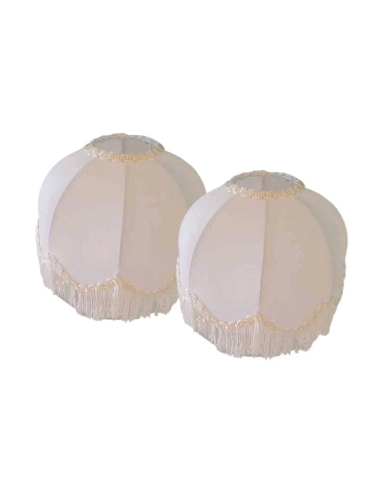 Uonlytech Paralume In Tessuto Floreale Per Lampada Da Tavolo O Sospensione – 22x22x17 Cm, Stile Vintage