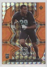 2022 Panini Mosaic Rookies Reactive Orange Prizm Alontae Taylor #391 12ih