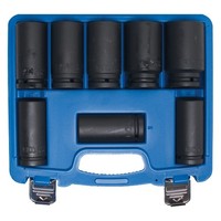 "Bgs Kraft-SteckschlüSsel-Einsatz-Satz 8Tlg. Extra Tief Innenvierkant 20 Mm (3/4\""