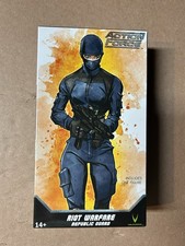 Valaverse Action Force Figure Female Riot Warfare Republic Guard Trooper