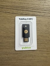 Yubico YubiKey 5 NFC USB Security Key FIDO2 U2F 2FA Authentication New Sealed