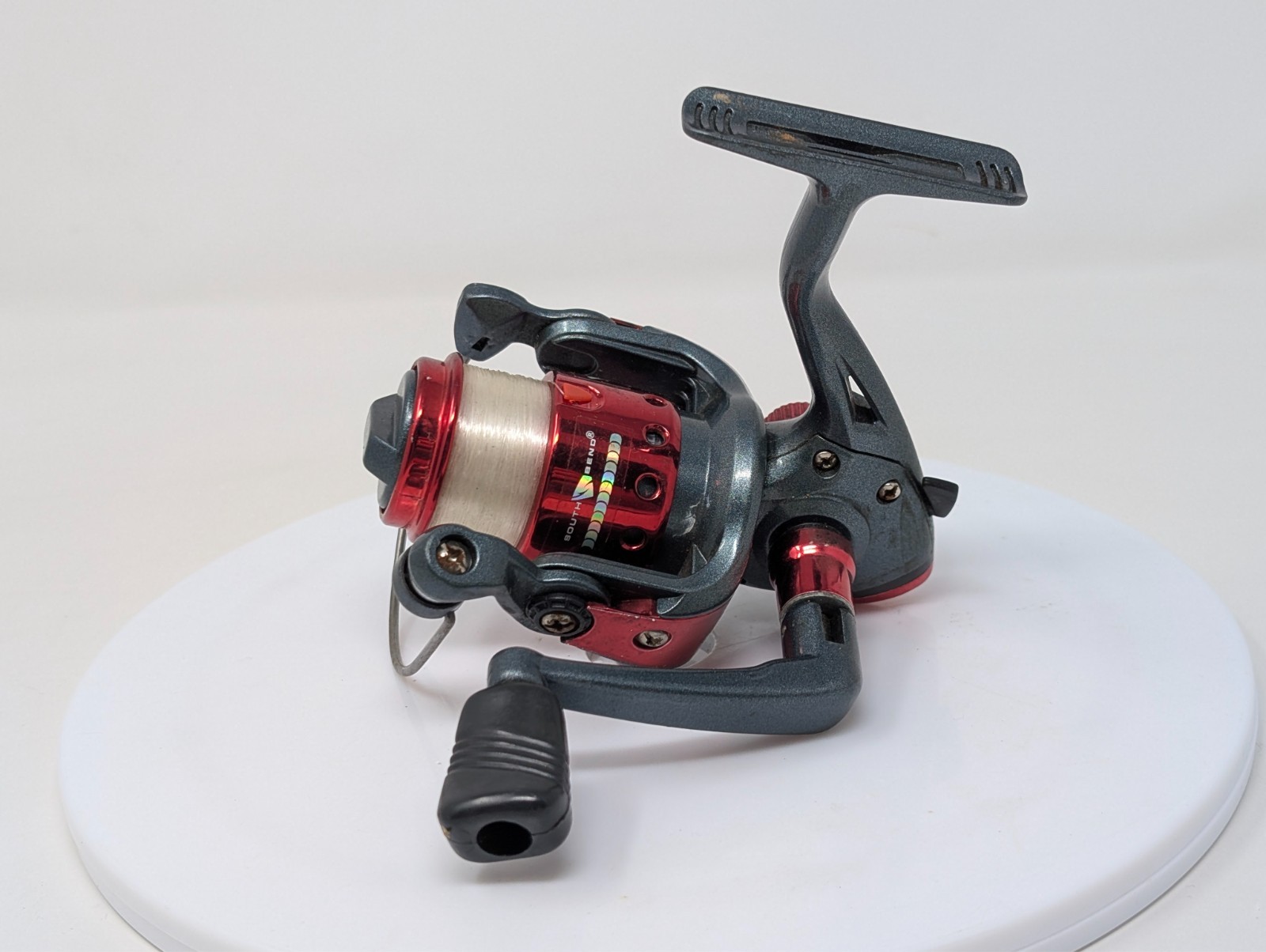 South Bend  WORM GEAR Red Fishing Reel WG-SPN/AST/A - EUC