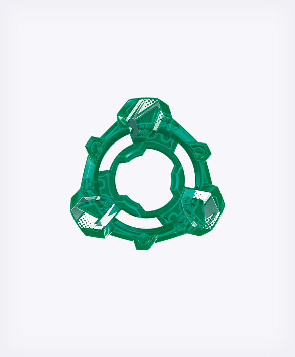 BEYBLADE X TAKARA TOMY CX-14 Starter Knight Fortress GV8-70UN PSL