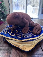 Harry Potter Chocolate Frog Plush & Pillow The Noble Collection, EUC