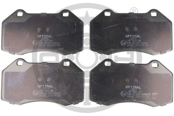 Optimal BP-12474 BremsklöTze, BremsbeläGe Vorne FüR Renault Megane II (BM0/1_, C-image