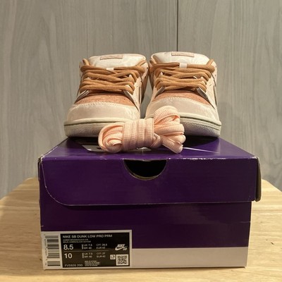 Nike Dunk Low Pro SB PRM Amber Brown Guava Ice Size 8.5