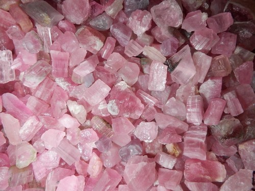 Afghanistan Pink Tourmaline Stone 0.2 to 1.5 g small size pieces 20 gram Lot - Picture 3 of 12