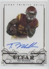 2016 Leaf Trinity Clear Auto Bronze Tre Madden #CA-TM1 Auto r0m