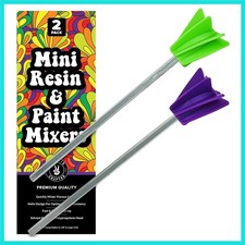 Art Resin Mixer Drill Attachment, Epoxy and Paint Stirrers for Drill, Mud Mix...