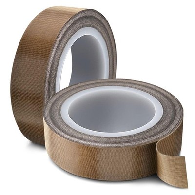 Flexzion High Temp Teflon Tape for Impulse Sealer, Vacuum 0.8in x32.8 FT