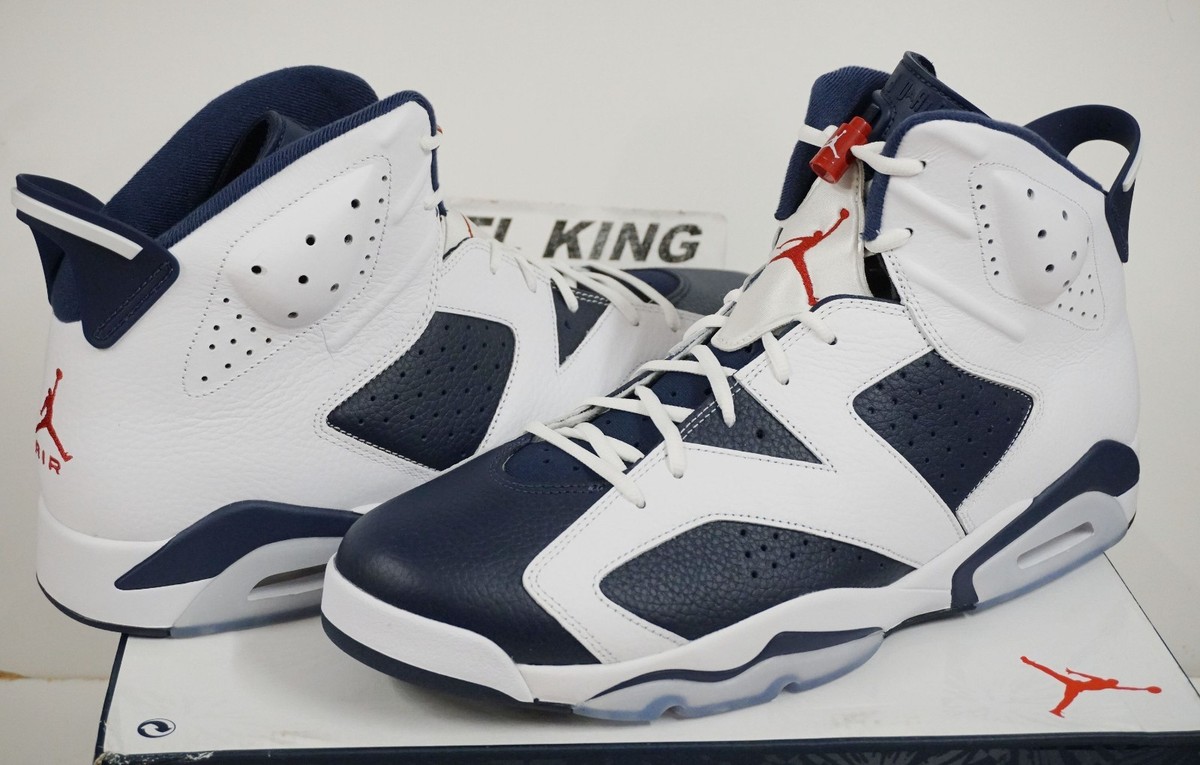 Size 18 - Air Jordan 6 Retro 2024 Olympic for sale online | eBay