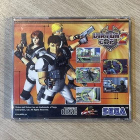 Virtua Cop 2 SEGA Saturn Game & Logic3 PS2 Predator Light Gun Tested & Working