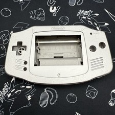 Nintendo Game Boy Advance GBA Platinum Silver AGB-001 OEM Shell Housing ONLY