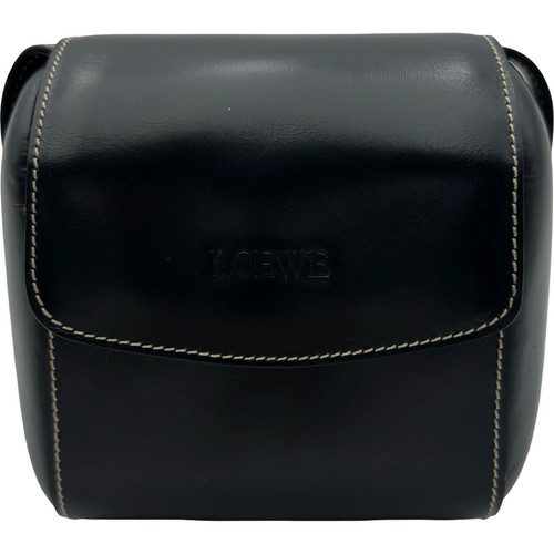 LOEWE Box Shoulder Bag Navy Calf M41416 #3152