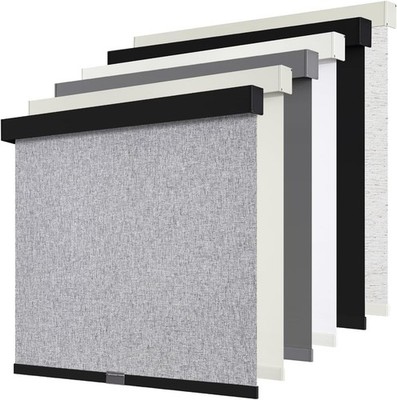 SUNOFF Cordless Blackout Roller Shades Blinds for Windows Free-Stop,Pull Down