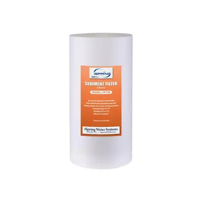 iSpring FP15B 5-Micron Sediment Filter 4.5''x10'' Whole House Water Cartridge NSF