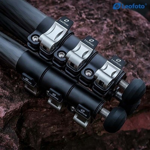 Leofoto Video Tripod Kit LV-284C+BV-5 Carbon Fiber with Center Column/ bag - Picture 3 of 7