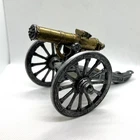 Cannon Gatling USA 1883 Vintage Cast Metal Miniature Replica
