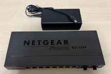 NETGEAR ProSafe GS110TP, 10-Port PoE-Switch