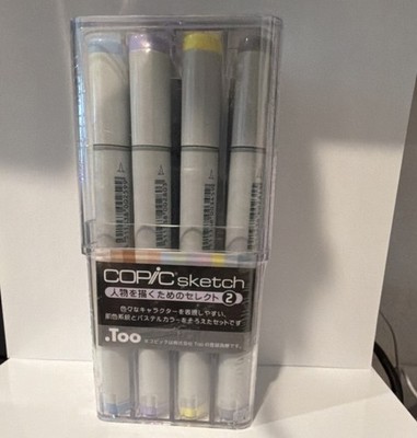 Copic Sketch Artist Pens Multicolor 12 Set Character Color Pallete COAT-TOCS-02 