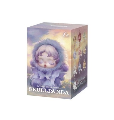 POP MART Skullpanda L'impressionisme Plüschpuppe Single Blind Box