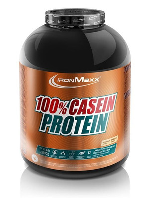 IronMaxx 100% Casein Protein, 2000 g Dose, Vanille