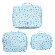 Sanrio Characters Cinnamoroll Travel Pouch 3-Piece Set 2025 Summer Japan Limited
