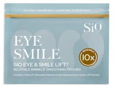 Sio Eye & Smile Lift 2 Sets Of 2 Reusable Wrinkle Smoothing Patches 