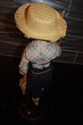 EFFANBEE Huck Finn Doll #7632, doll complete with wood stand. - NO BOX — photo 6