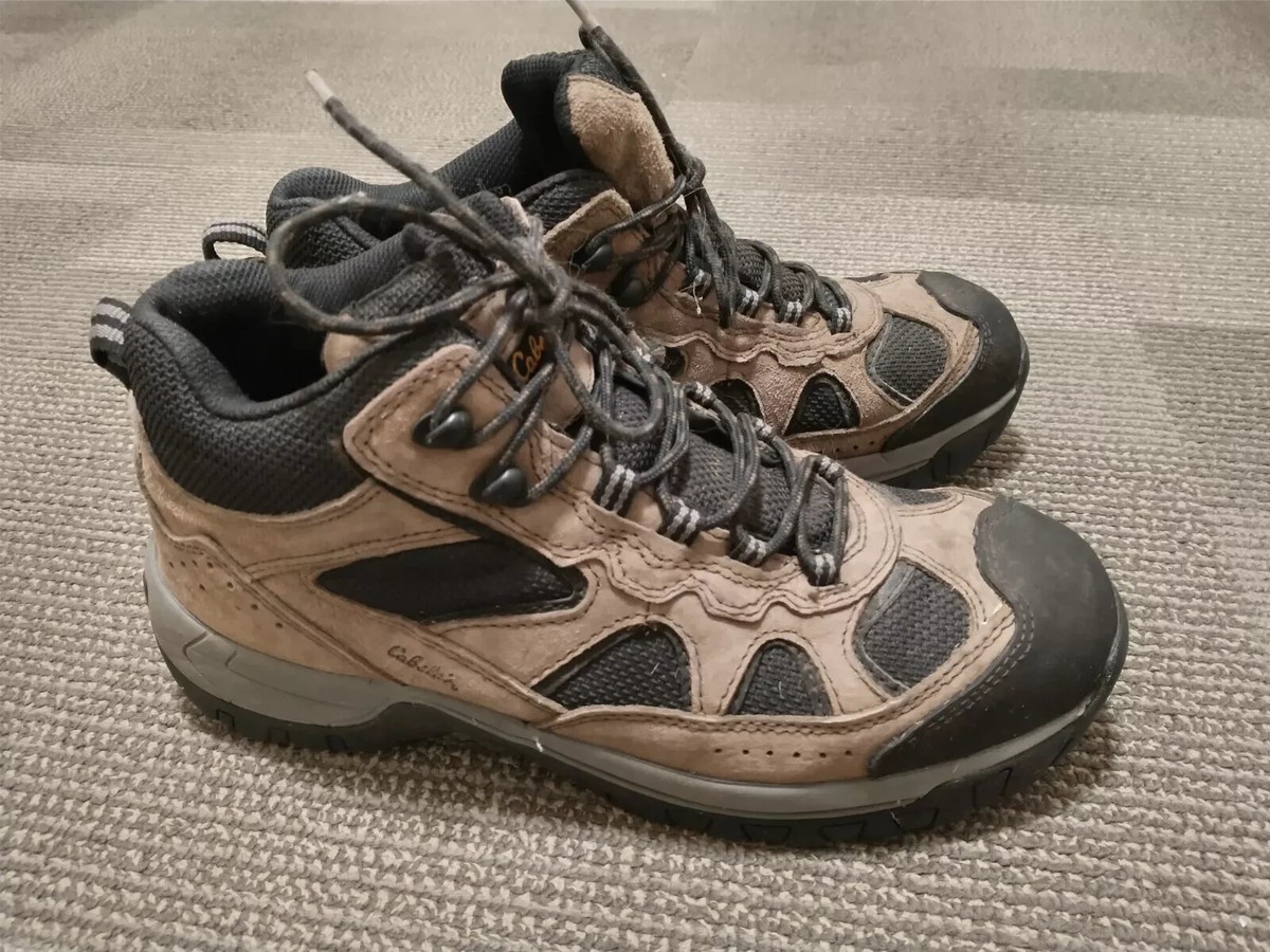 Cabela’s Hiking suede leather shoes Cabelas Rimrock Gore-Tex Brown Working Hiking | Mercari main image 2