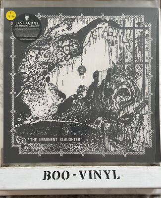 Last Agony - The Imminent Slaughter hardcore vinyl lp record NM / NM CONDITION 