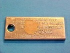 VINTAGE Virginia License Plate Tag Disabled American Veterans Keychain N156 — photo 2