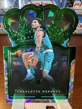 JAMES BOUKNIGHT 2021-22 CROWN ROYALE GREEN CRYSTAL ICE CRACKED RC ROOKIE SSP /21