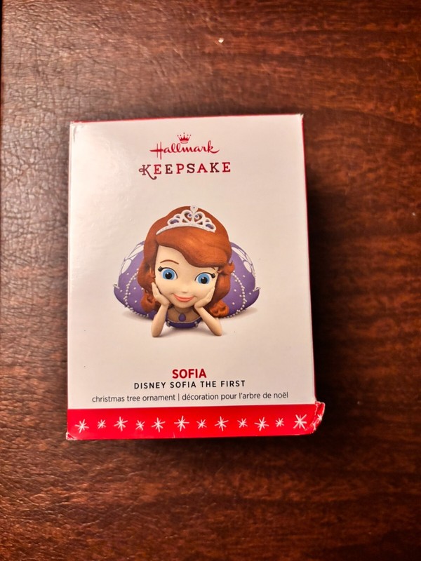 Hallmark Keepsake Disney Sofia the First Princess Ornament 2016 - Preowned