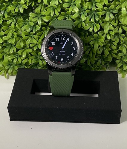 Samsung Gear S3 Frontier 46 mm vert - Photo 3 sur 7