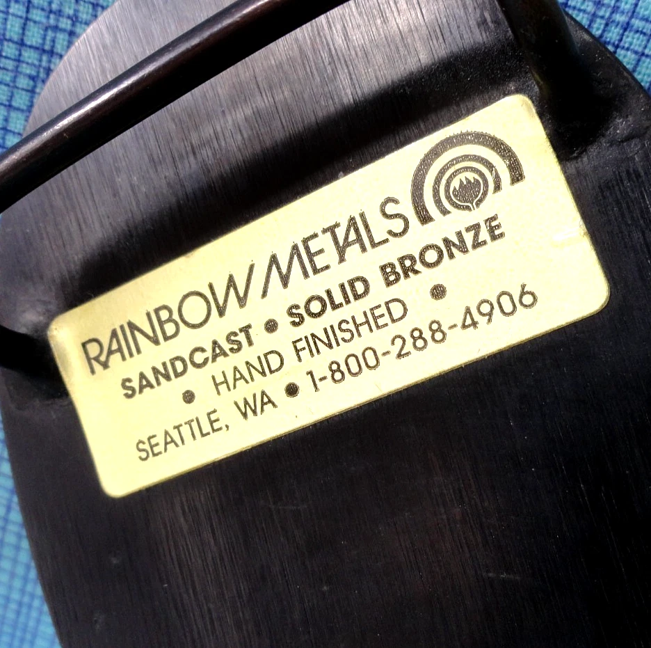 Fivela de cinto uniforme parques estaduais de Washington bronze vintage metais arco-íris .GMP182 - Imagem 4 de 4