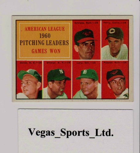 1961 American League 1960 Pitching Leaders #48