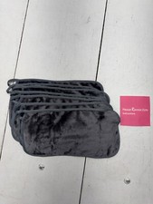 7 Pack Black Microfiber Makeup Remover Cloth