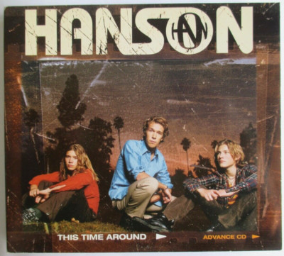 HANSON - RARE 13 TRACKS DIGIPACK PROMO CD ''THIS TIME AROUND''