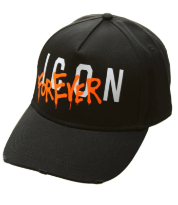 DSQUARED2 ICON FOREVER PAINT Baseballcap Kappe Basebalkappe