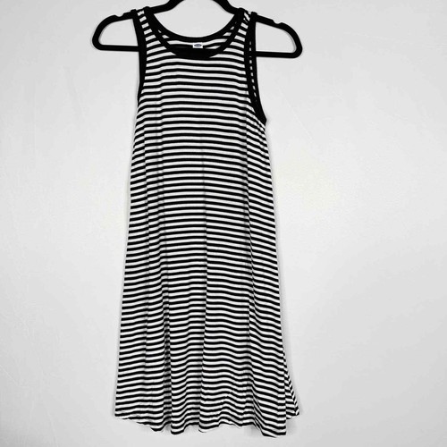 Old Navy XSmall XS Black White Striped 