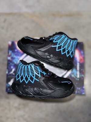 Puma MB.01 Buzz City Black Blue Toddler TD Sz 5C Brand New 100% Authentic!