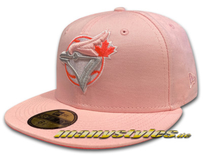 TORONTO BLUE JAYS MLB HWC ASG91 59FIFTY exclusive Cap Baby Pink Glow White Miami