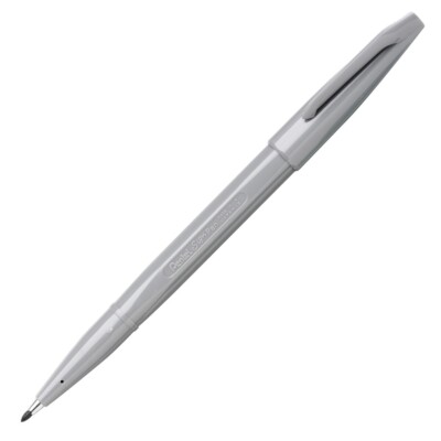 Pentel Sign Pen Fineliner - 2mm Fibre Tip, 1mm Line Width - Pack Of 6 Red Pens - View #6