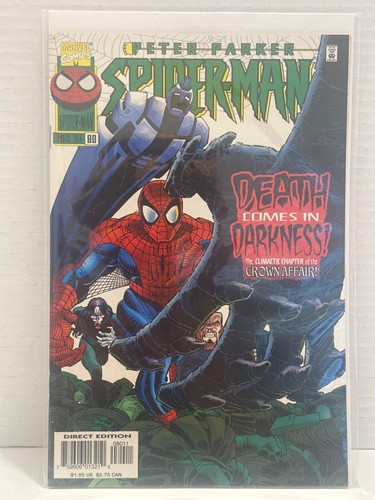 MARVEL PETER PARKER SPIDER-MAN DEATH COMES IN DARKNESS 80 - Picture 4 of 4