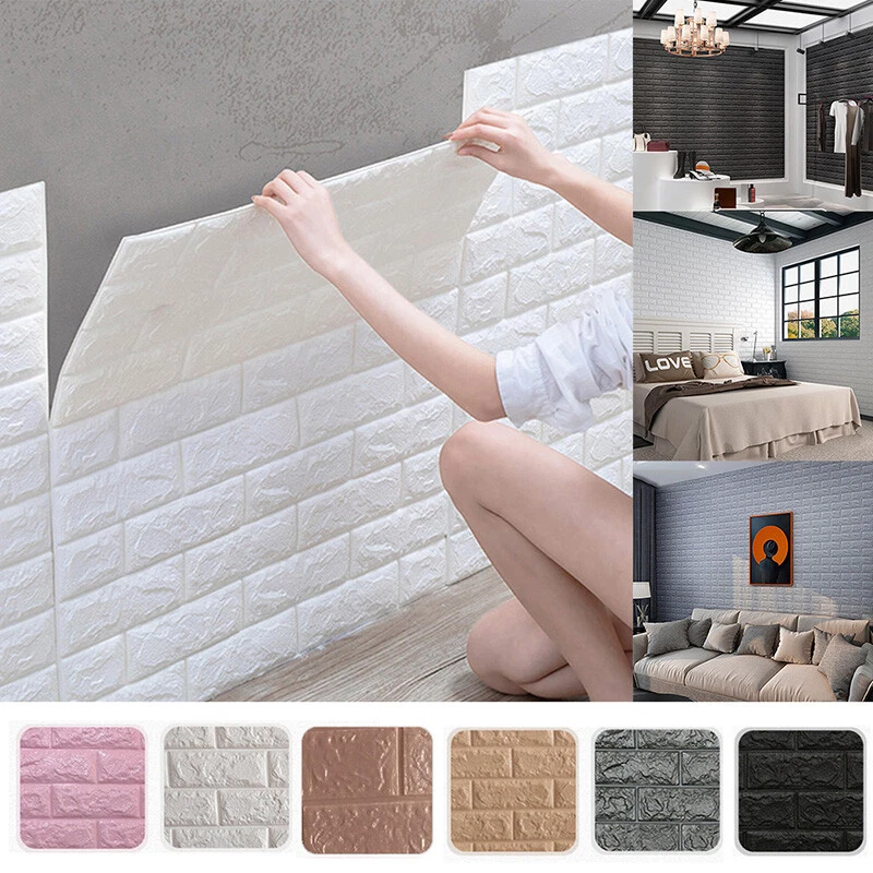 3D XPE Foam Brick Wall Sticker, Self Adhesive Decorative 3D Wall Panel  Wallpaper - China Wall Covering Panel, Wall Panel Cover