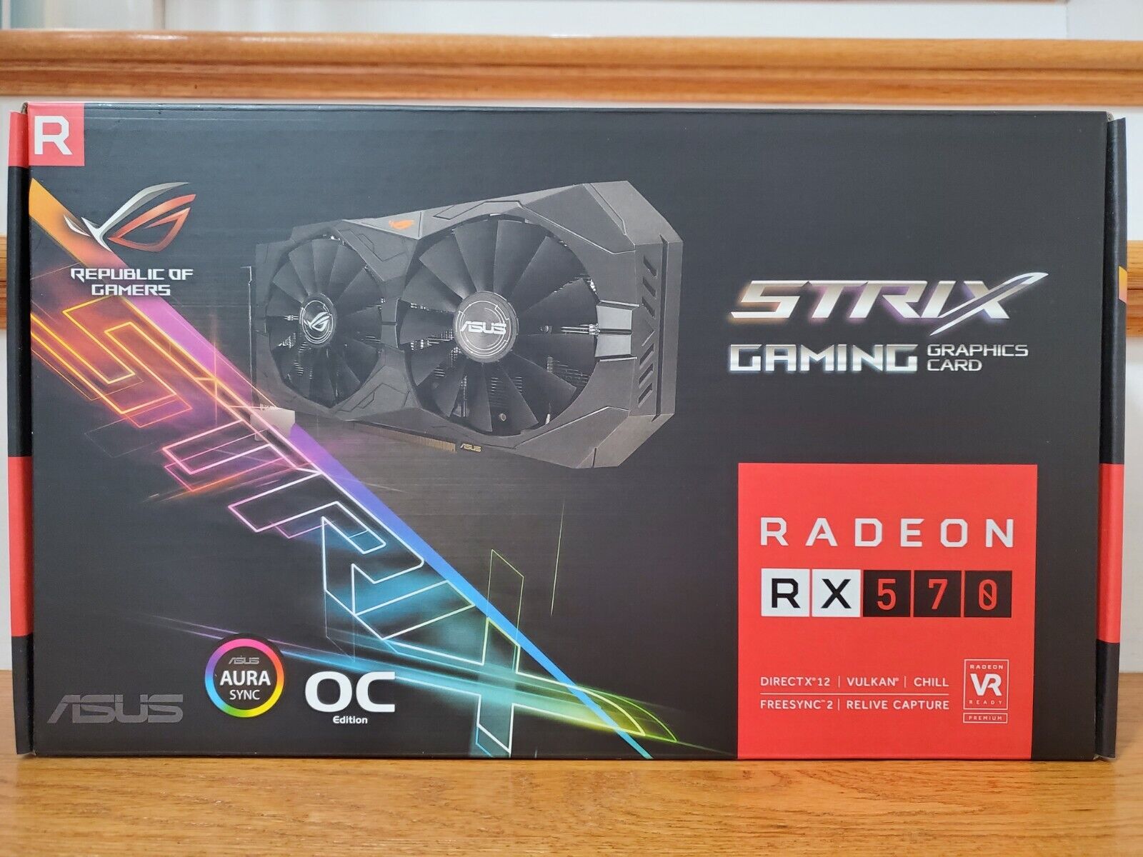 ASUS ROG Strix Radeon RX 570 O4G Gaming OC Edition 4GB | eBay