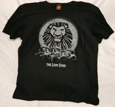 The Lion King Broadway Play Theater T Shirt Disney Musical size XL