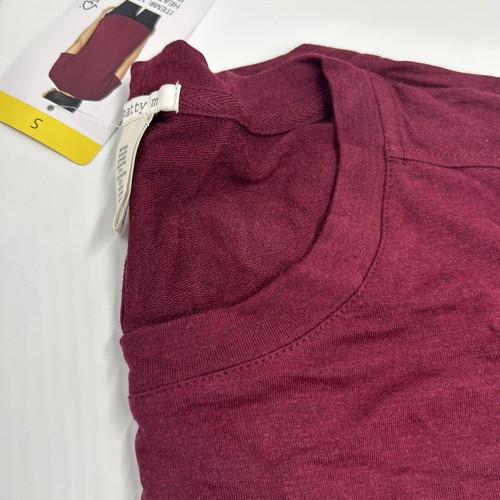 T-shirt con polsino Matty M French Terry Roll S- Small - Foto 12 di 12