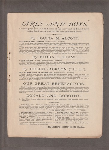 1884 LOUISA MAY ALCOTT Short STORY Magaz. PAGES~Spinning Wheel/The COOKING CLASS - Picture 3 of 3